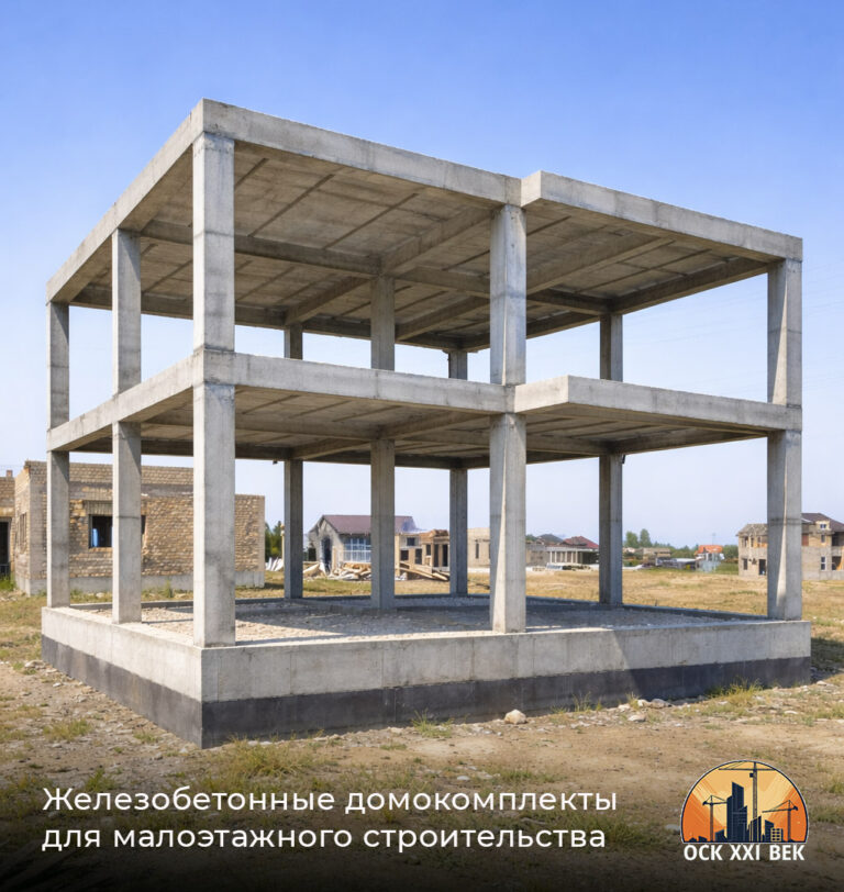 Железобетонные домокомплекты для малоэтажного строительства от ОСК 21 ВЕК